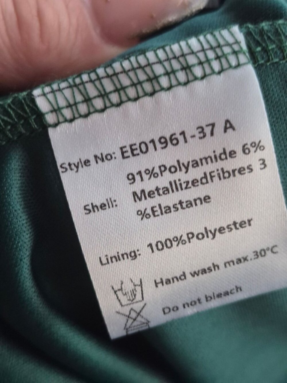 Ever Pretty Green Sparkle Maxi Dress Size M - Picture 6 of 7